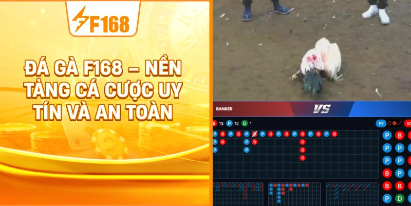 Đá Gà F168 – Nền Tảng Cá Cược Uy Tín Và An Toàn